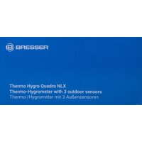 Bresser Thermo Hygro Quadro NLX с тремя датчиками 7000023 Image #13