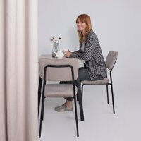 Мамадома Tirk radial-94 раздвижной 94-126х64 (серый сланец/черный) Image #2