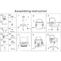 Woodville Ergoplus (светло-серый/белый) Image #15