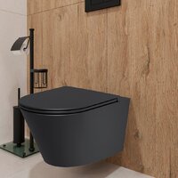 Lauter Longer 2110822 + 21901002 (кнопка квадратная, черный/черный) Image #11