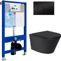 Lauter Longer 2110822 + 21901002 (кнопка квадратная, черный/черный) Image #1