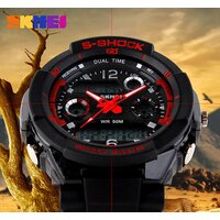 Skmei S-Shock 0931 (черный/красный) Image #2