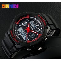 Skmei S-Shock 0931 (черный/красный) Image #4