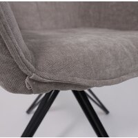 AksHome Connor (темно-бежевый велюр TYN997-18/черный) Image #6