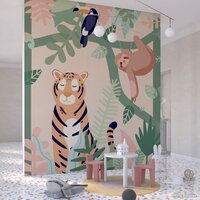 ФабрикаФресок Детские Мультяшные джунгли 525270 (500x270) Image #5