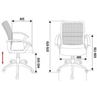 Бюрократ CH-590 (черный) Image #5