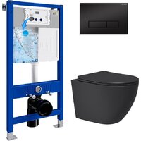 Lauter Augsburg 21109EC + 21901002 (кнопка узкая, черный)