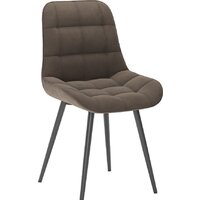 Табурет Румба Бренди (05 коричневый/черный каркас)