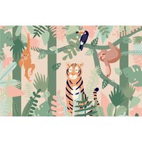 ФабрикаФресок Детские Мультяшные джунгли 524270 (400x270)