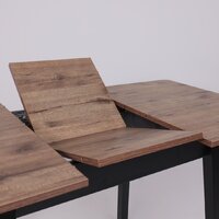 Мамадома Tirk radial-94 раздвижной 94-126х64 (дуб веллингтон/черный) Image #17