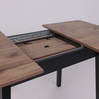 Мамадома Tirk radial-94 раздвижной 94-126х64 (дуб веллингтон/черный) Image #14