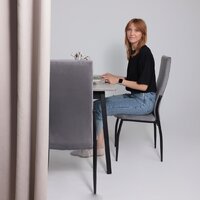 Мамадома Tirk radial-110 раздвижной 110-142х70 (серый сланец/черный) Image #8