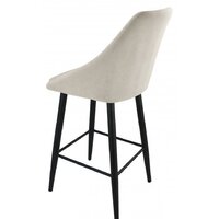 Гальваник Монти полубарный (ткань, черный муар/catania ivory) Image #3