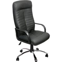 Деловая обстановка Консул Стандарт кожа (хром/черный)