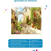 ФабрикаФресок Фреска Солнечная улочка с аркой 853270 (300x270) Image #5