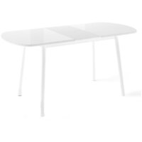 Мебель Импэкс Leset Мидел Мини (металл белый-стекло белое) Image #2