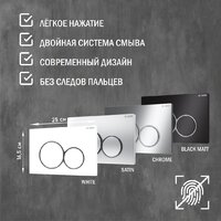 Lauter Augsburg 21109EC + 21901002 (кнопка круглая, черный) Image #9