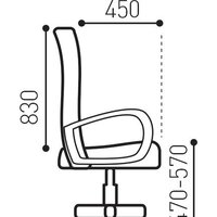 Brabix GT Carbon GM-120 (черный/красный) Image #18