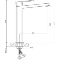 Lauter 21836 + Cascade 21СК0655BS с сифоном 21635B (черный матовый) Image #6