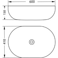 Lauter 21836 + Cascade 21СК0655BS с сифоном 21635B (черный матовый) Image #5