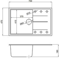 Marblan Magnum R (гранит, с сифоном) Image #6