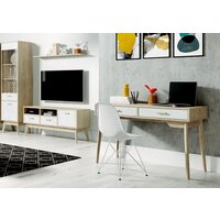 Мебельград Калгари (дуб натуральный светлый/белый матовый) Image #3