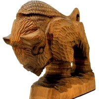 Брестская Фабрика Сувениров Зубр bison135_bn (коричневый)