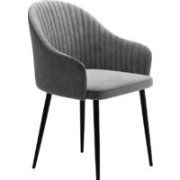 Табурет Шелл Бренди (23 серый/черный каркас)