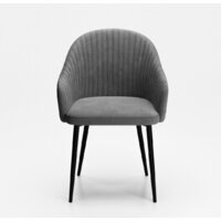 Табурет Шелл Бренди (23 серый/черный каркас) Image #2