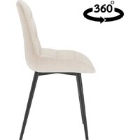 Табурет Румба поворотный (бренди 03/черный каркас) Image #3