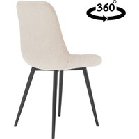 Табурет Румба поворотный (бренди 03/черный каркас) Image #5