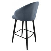 Гальваник Камино полубарный (ткань, черный муар/catania steel) Image #2