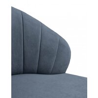 Гальваник Камино полубарный (ткань, черный муар/catania steel) Image #4