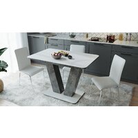 Трия Чинзано тип 1 раздвижной (моод темный/стекло белое матовое) Image #3