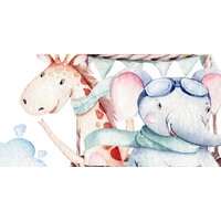 ФабрикаФресок Детские Звери над городом 794270 (400x270) Image #2