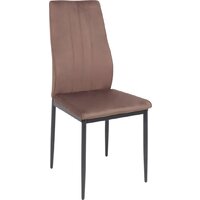 AksHome Oreo (коричневый велюр HLR-49/черный)