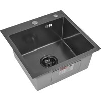 ARFEKA ECO AR 450*450 BLACK PVD NANO DECOR MILLET GRAINS (настольная)