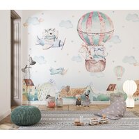 ФабрикаФресок Детские Звери над городом 793270 (300x270) Image #3