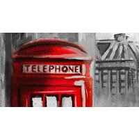 ФабрикаФресок Живопись. Черно-белый Акварельный Лондон. БигБен 1173270 (300x270) Image #2