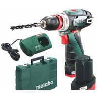 Metabo PowerMaxx BS Quick Basic 600156500 (с 2-мя АКБ, кейс)