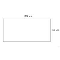 ErgoSmart 1380х800х18 мм (бетон чикаго) Image #7