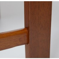 TetChair Hudson Dining Set эконом (дерево гевея/Espresso/ткань коричневый/золото) Image #4