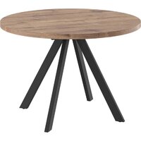 Мамадома Rondo M-100 раздвижной 100-135 (дуб веллингтон/черный)