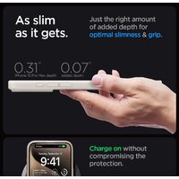 Spigen Ultra Hybrid (MagFit) для iPhone 15 Pro Max ACS07210 (серый) Image #9