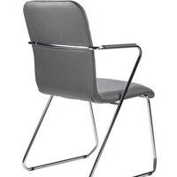 Brabix Visit CF-101 (хром/экокожа темно-серый) Image #4