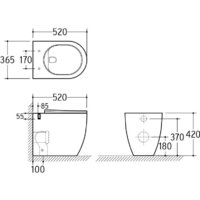 Roxen Antares One Rimless 6 в 1 StounFix Dual Fresh 506406 (кнопка: черный матовый) Image #21