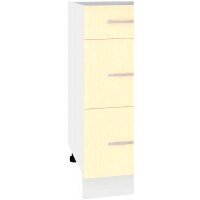 Кортекс-мебель Корнелия Лира НШ30р3ш без столешницы (венге светлый)