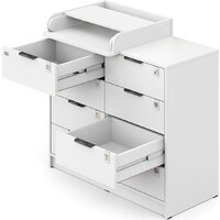 Атон Мебель Zeus 1008 ЛДСП с шариковыми направляющими (белый) Image #4