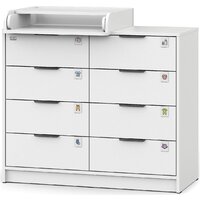 Атон Мебель Zeus 1008 ЛДСП с шариковыми направляющими (белый) Image #2