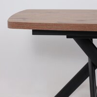 Мамадома Leonel-130 раздвижной 130-165х85 (дуб веллингтон/черный) Image #12